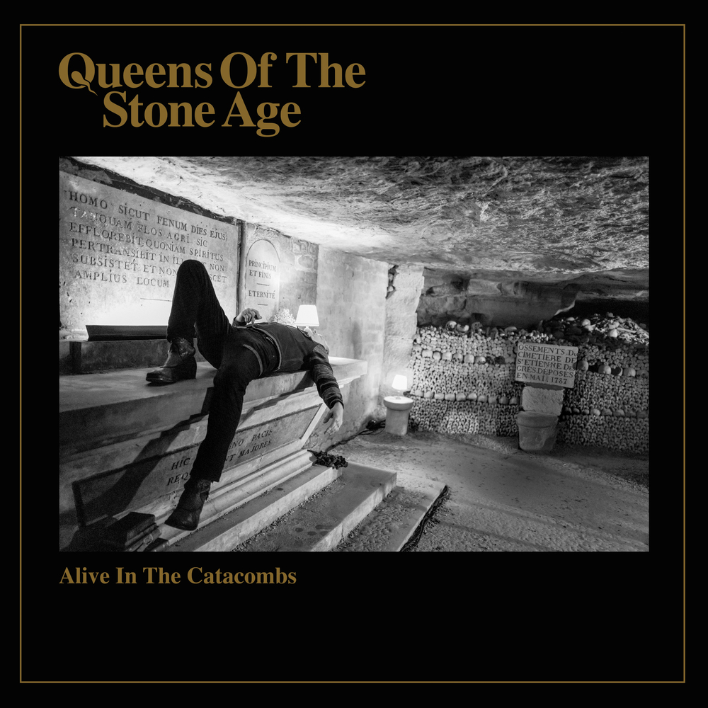 Album cover of Queens of the Stone Age - Alive in the Catacombs