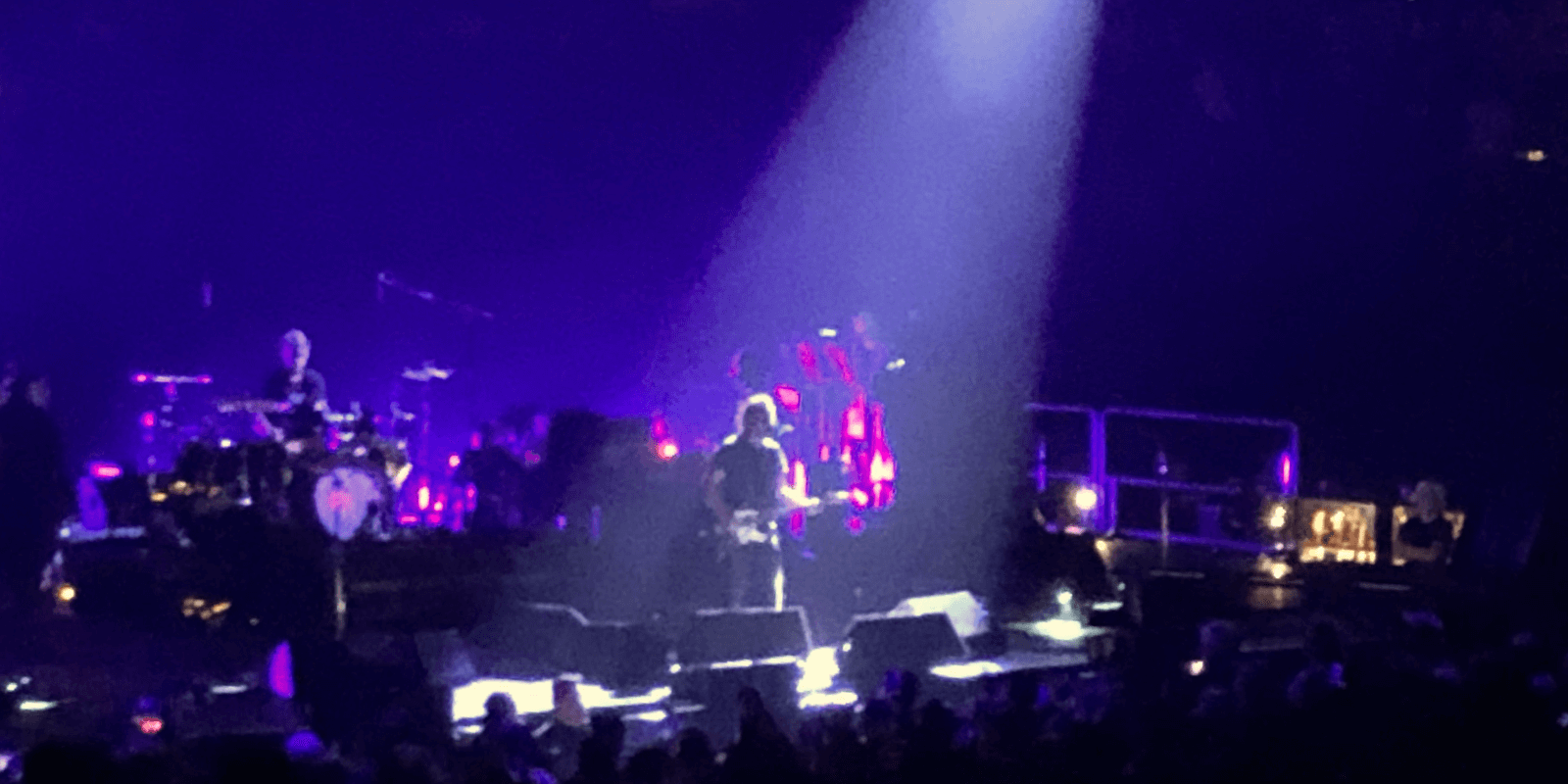 Pearl Jam on stage in St Paul